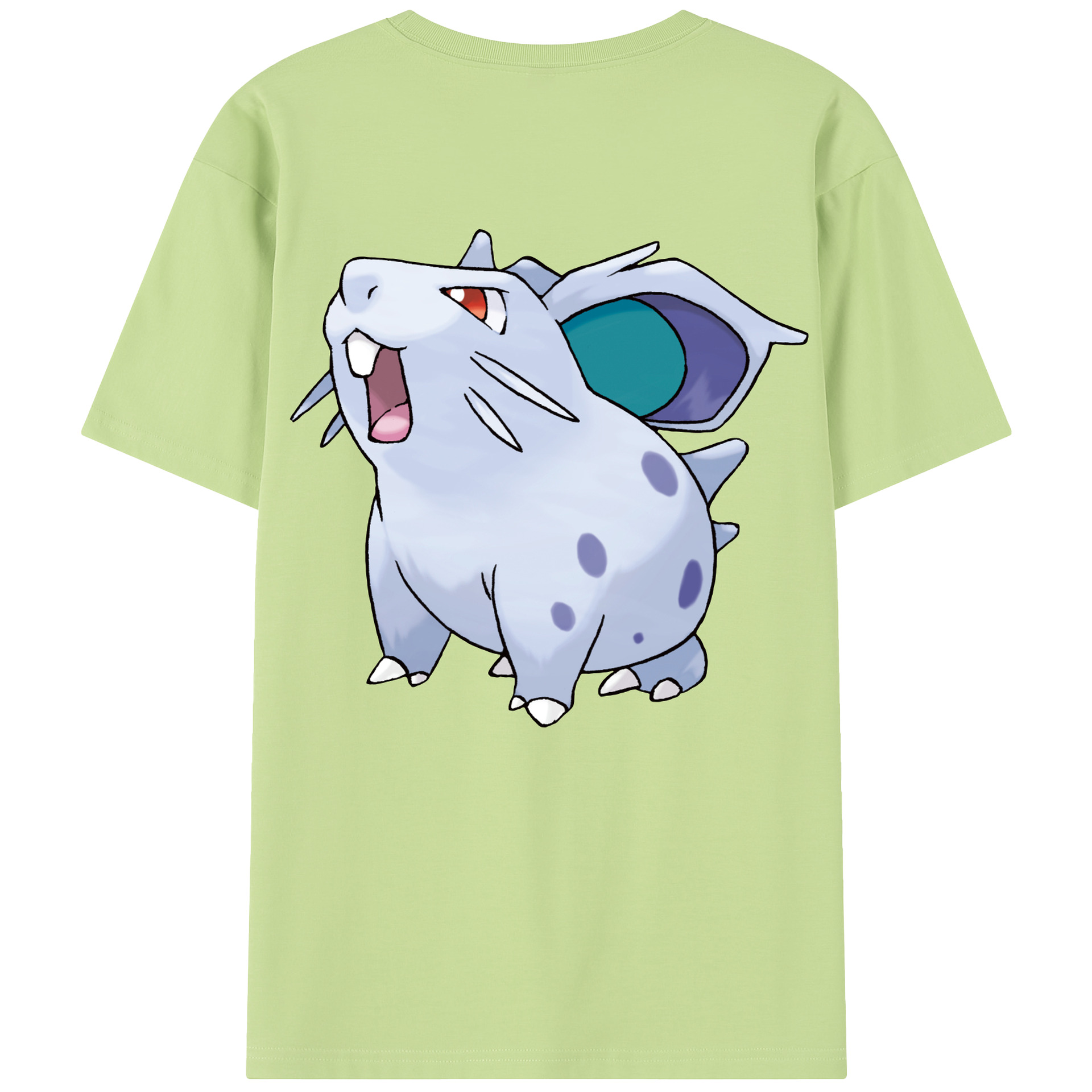 （画像用） ポケットモンスター Pokémon 綿100％半袖Tシャツ（背面プリント）